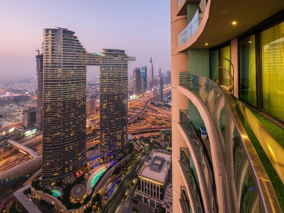 First Class 2Br With Full Dubai Skyline & Sea View Exterior foto